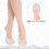 Ballet Toe Pads Soft Forefoot Wrap Half Pads2Pairs 6