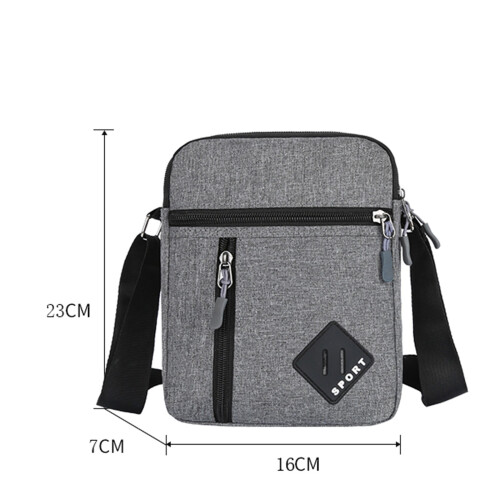 Τσάντα ώμου crossbody για γυναίκες άνδρες ρυθμιζόμενο λουρί πεζοπορία ποδηλασία 1