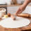 Wooden Dough Roller – Beechwood, Single Wheel, Handheld 3