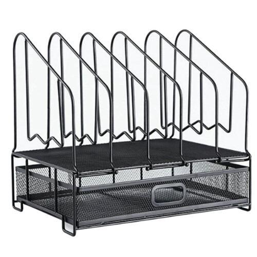 Desk Storage Rack File Drawer File Organizer Student Bookshelf Home Storage Desktop Storage Rack 1