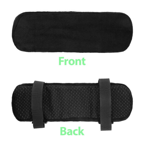 Coussinets d'accoudoirs en mousse à mémoire de forme avec sangles (pack de 2) 1