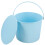 Organizing Storage Box Sky-Blue Plastic for Adults 1Pack 10*10*8in 3