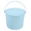 Organizing Storage Box Sky-Blue Plastic for Adults 1Pack 10*10*8in 4