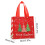 Christmas Gift Bag with Handle – Non-Woven, Red, 1 pc 3