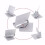 Aluminium Alloy Tablet Rotating Stand 1Set for Reading 7
