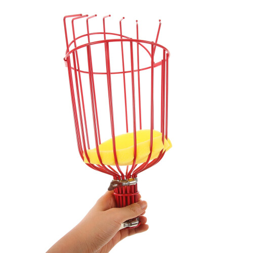 Fruit Picker Tool with Basket and Extension Pole 2