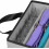5-Compartment Flatware Storage Case with Removable Lid & Carry Handles – Large Capacity, Durable, Gray 6