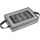 5-Compartment Flatware Storage Case with Removable Lid & Carry Handles – Large Capacity, Durable, Gray 7