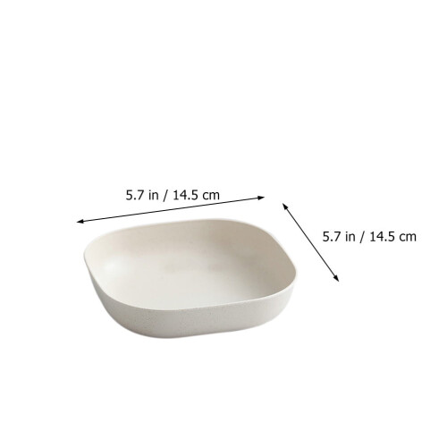 Set of 8 Small Square Salad Bowls – Assorted Colours 1
