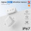 ZigBee 3.0 Vibrationssensorövervakning Hemsäkerhetsskydd Rörelsechock Trådlöst Utomhuslarm för Hem 4
