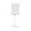 BalsaCircle 6 Clear 10 oz Plastic Cylindrical Wine Glasses with Long Stem Wedding Tableware 3
