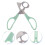 Egg Cutter Scissors Multi 1Set 5.5x2.4x0.3in Stainless Steel 7