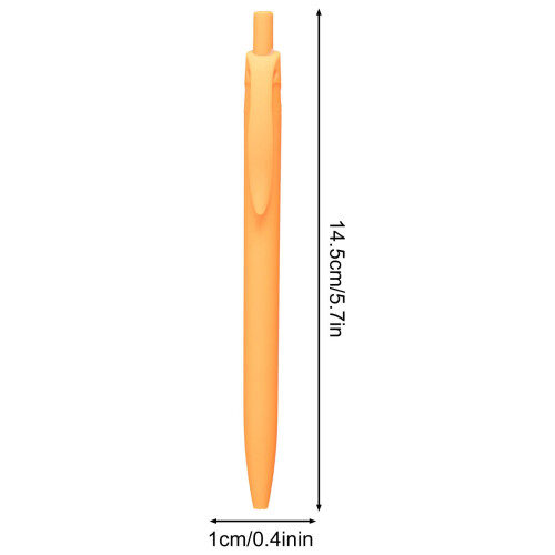 Στυλό gel ξηρού χρώματος, λεπτή μύτη 0,5 mm, αναδιπλούμενο και αθόρυβο, απαλό μελάνι 2
