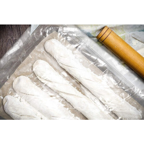 100CT 18x24 ίντσες 1,1Mil διαφανείς πλαστικές επίπεδες ανοιχτές σακούλες από 2