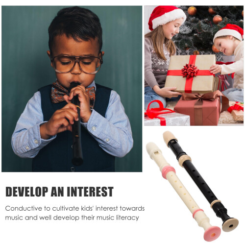 1 conjunto de clarinete de plástico para prática de estudantes 1