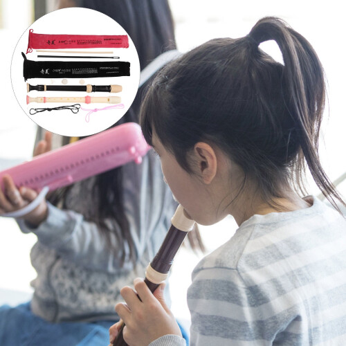 1 conjunto de clarinete de plástico para prática de estudantes 2