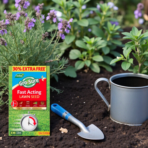 GRO-Sure Fast Acting Lawn Seed 13m² Coverage 1