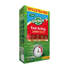 GRO-Sure Fast Acting Lawn Seed 13m² Coverage