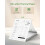 Papel térmico para impressora, 200 folhas, tamanho carta (8,5 x 11 polegadas), modelo MT610, compatível com impressoras portáteis /iD/H e outras 3