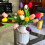 Multicolor Artificial Tulips – PU Bouquet, 20 or 24 pcs 3