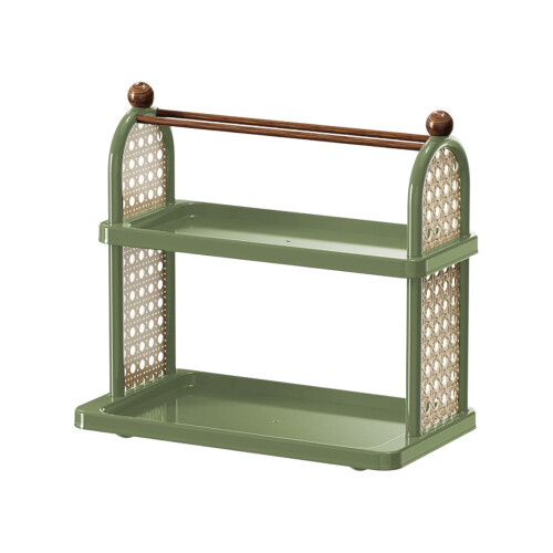 Storage Rack Multi Layer Organizer Tea Rack Desktop Shelf Kitchen Organizer Multifunctional Display Rack for Home Organization and Space Saving 1