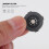 4Pcs Silicone Insert Water Flow Restrictors for Shower Head Grey Durable 4