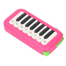Pianino tascabile rosso, 15,5 x 8,5 x 3 cm, 3xAAA
