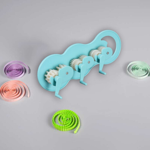1Pcs Quilling Crimper Paper Wave Shape Making Tool Diy Lovers Hand Operated Plastic Rectangular 1