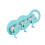 1Pcs Quilling Crimper Paper Wave Shape Making Tool Diy Lovers Hand Operated Plastic Rectangular 4