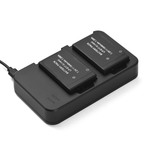 Camera LP-E17 Battery & Charger Kit 7.2V 1400mAh 2pcs