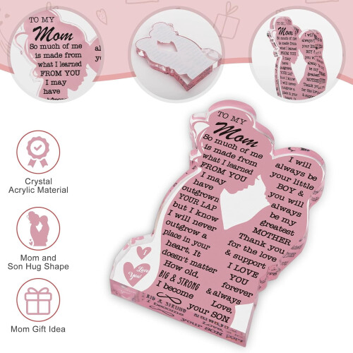 Acryl-Plakette für Mama (12,7 x 7,6 cm) – Geschenk zum Geburtstag oder Muttertag 1
