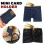 Mini portamonete in denim con portachiavi 7
