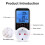 Digital Wattmeter AC  Socket Power Meter Electricity Usage Monitor Socket Voltage Meter with Backlight EU PLUG 2