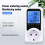 Digital Wattmeter AC  Socket Power Meter Electricity Usage Monitor Socket Voltage Meter with Backlight EU PLUG 4