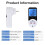 Digital Wattmeter AC  Socket Power Meter Electricity Usage Monitor Socket Voltage Meter with Backlight EU PLUG 3