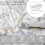 Boho blomstermønster quiltsett queen size med 2 puter 3