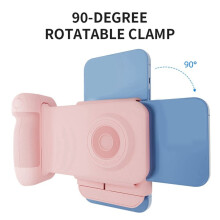 Selfie Stick with Remote Shutter Anti-Shake Phone Holder, Stabilizer for Video Shooting, for Smartphones D