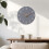 16" Modern Silent Wall Clock – White Face, Wooden Hands 5