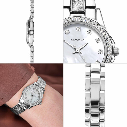 Sekonda Sekonda 2841 Ladies Chrome Watch 2