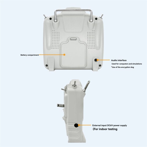 MC6C  V2 2.4G 6CH Controller Transmitter W/ Receiver Radio System for RC Airplane Drone Multirotor Helicopter Boat 1