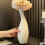 White Ceramic Vase 31 cm – Modern Home Decor 2