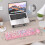 Ensemble clavier et souris sans fil rose rétro 2,4 GHz 5