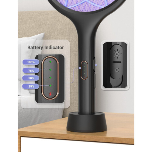 Raicéad Zapper Mosquito 4000V le Solas Corcra, 1