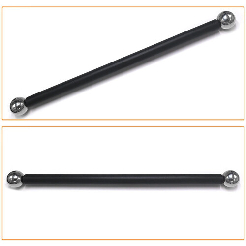 Metal Cross Arm for Lamp Post 41cm Black 1