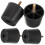4-Pack Adjustable Sofa Leg Risers – Black 5