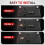 For Car 12V Remote Battery Disconnect  250A Anti-Theft Remote Control  with Two Wireless Remote Control 1