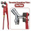 Manual Pipe Threader Tools, Pipeline Processing Wrench - Fix Damaged Threads Easily with Pressure Roller Sleeve 2