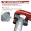 Manual Pipe Threader Tools, Pipeline Processing Wrench - Fix Damaged Threads Easily with Pressure Roller Sleeve 3