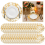 Gold Foil Mesh Placemats 13 Inch 50 Pack 4