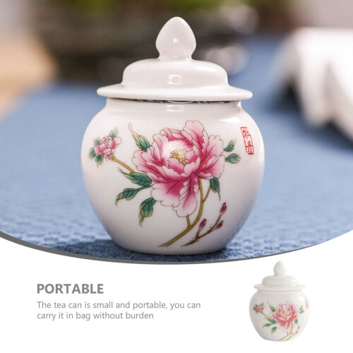 Ceramic Storage Canister with Airtight Lid, 50 ml 1